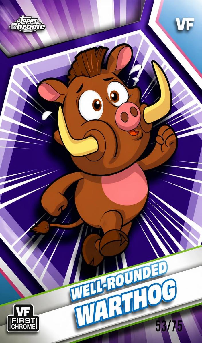 2026 Well-Rounded Warthog [Purple Refractor] #189