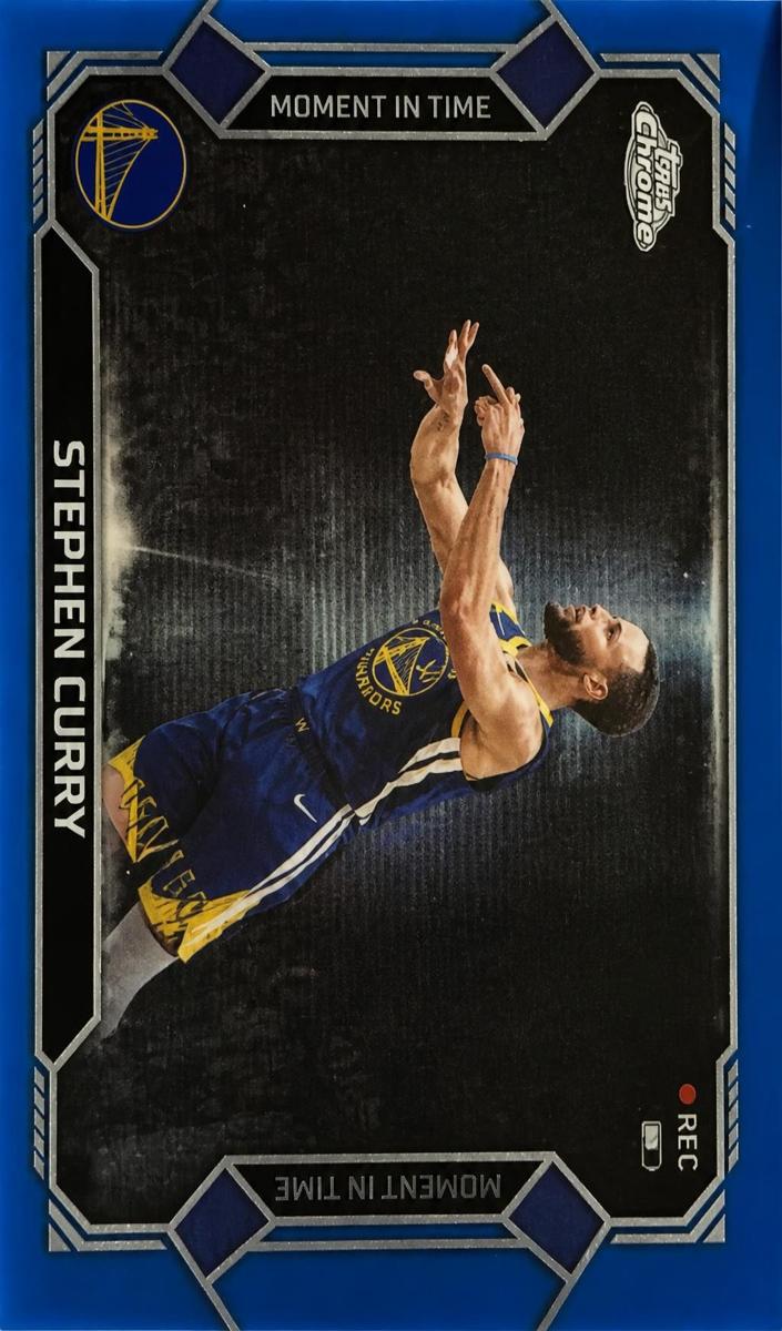 2025 Stephen Curry [Blue Refractor] #MT-2