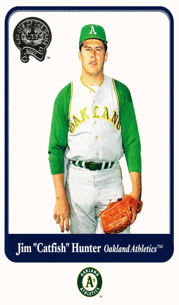 2001 Jim "Catfish" Hunter #101