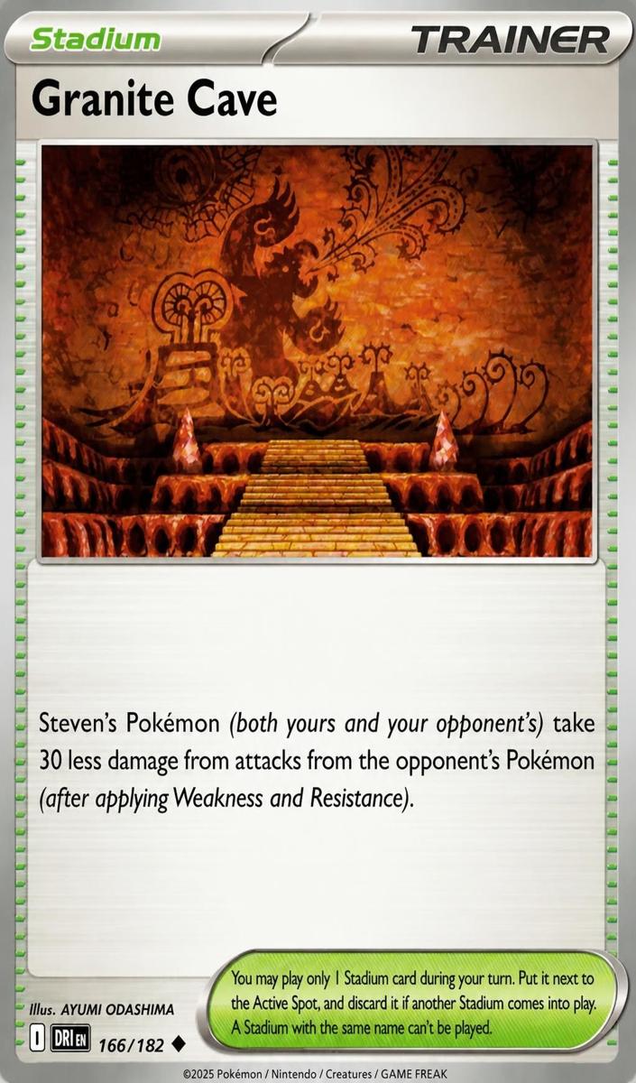 Granite Cave 2025 Pokemon Scarlet & Violet Destined Rivals