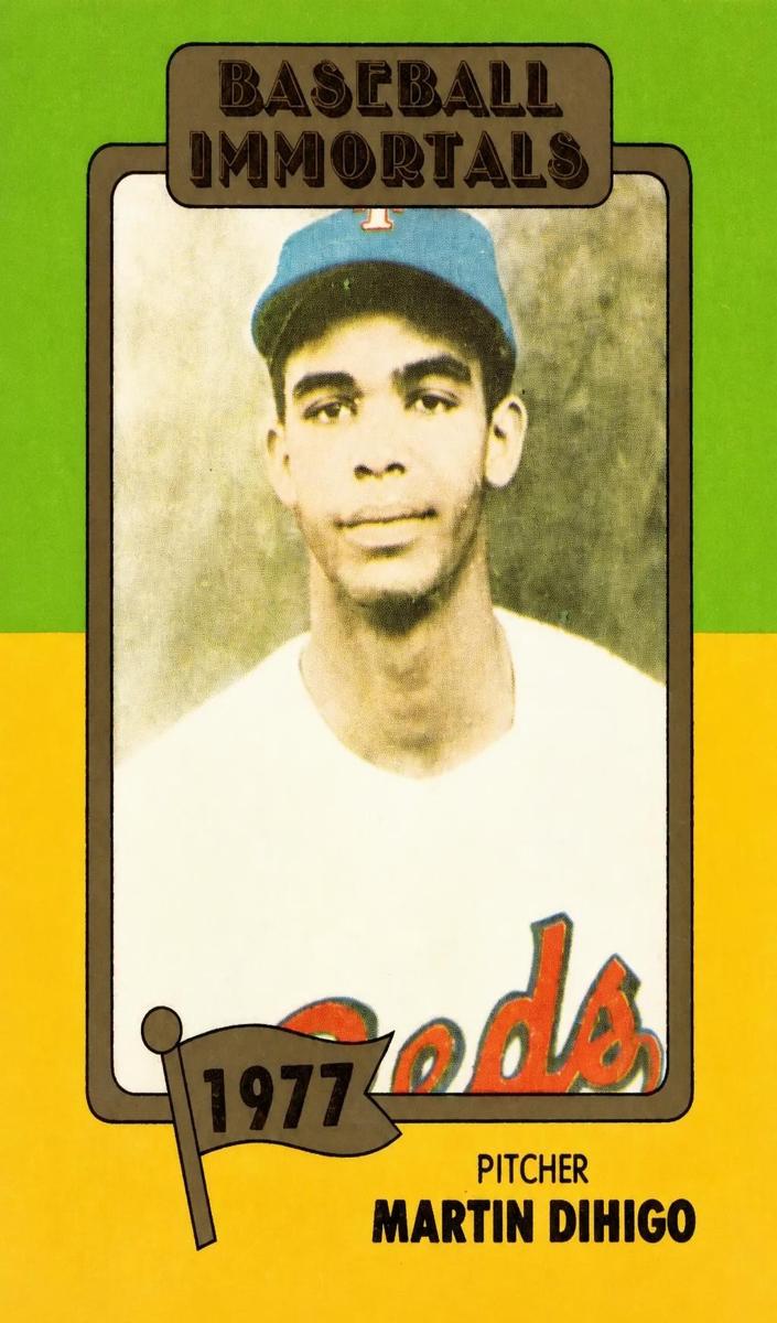 1980 SSPC Baseball Immortals Martin Dihigo #159 card
