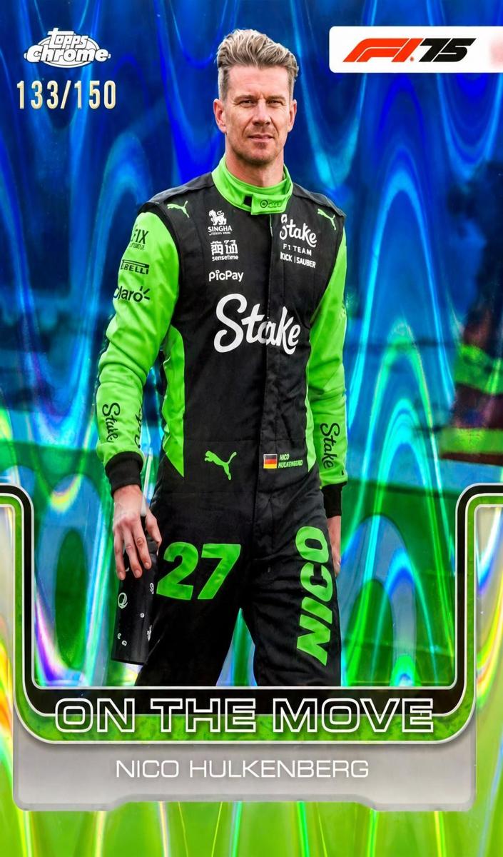 2025 Nico Hulkenberg [Blue RayWave Refractor] #188