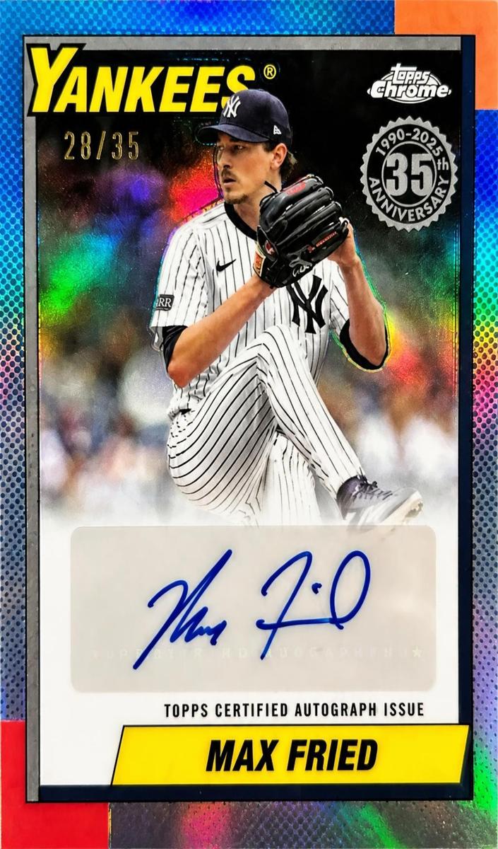 2025 Max Fried #90CUA-MF