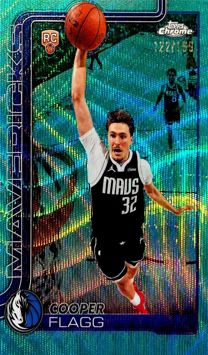 2025 Cooper Flagg [Aqua Wave Refractor] #151