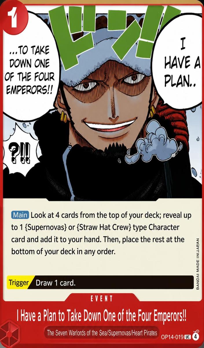 I Have A Plan To Take Down One Of The Four Emperors - 2026 One Piece The Azure Sea's Seven