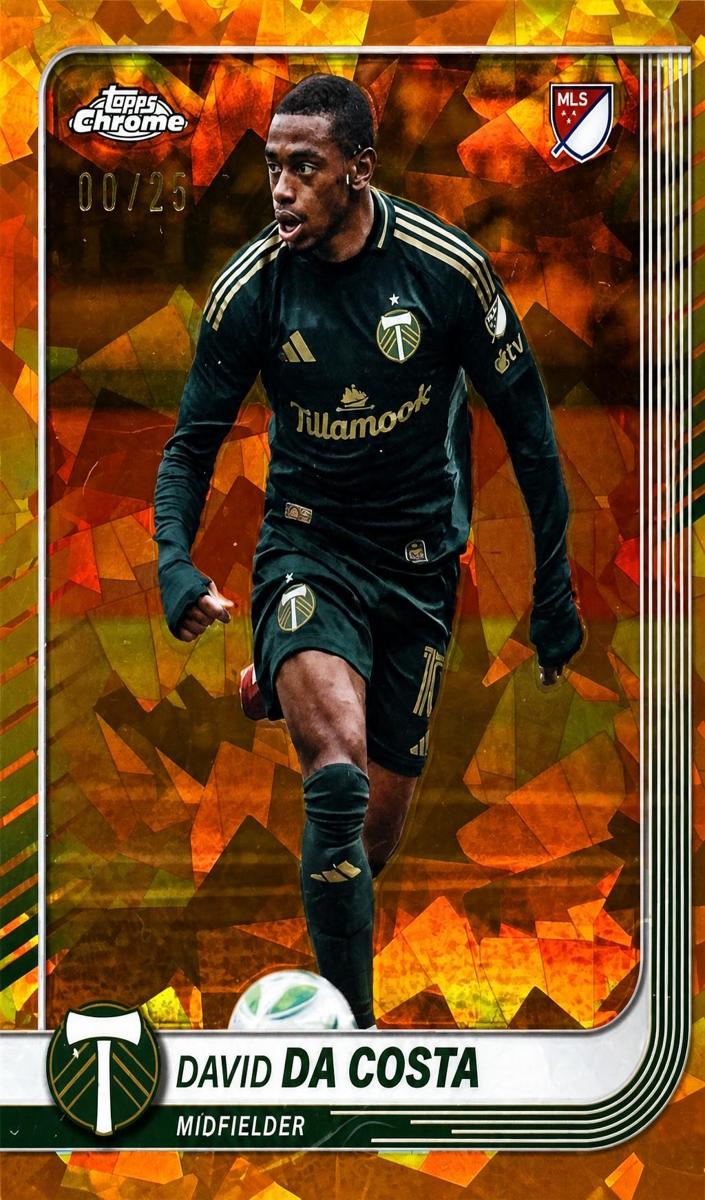 2025 David da Costa [Orange] #76