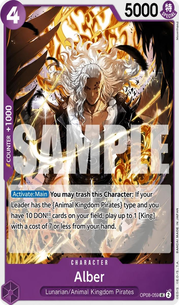 2024 Alber [Pre-Release] #OP08-059