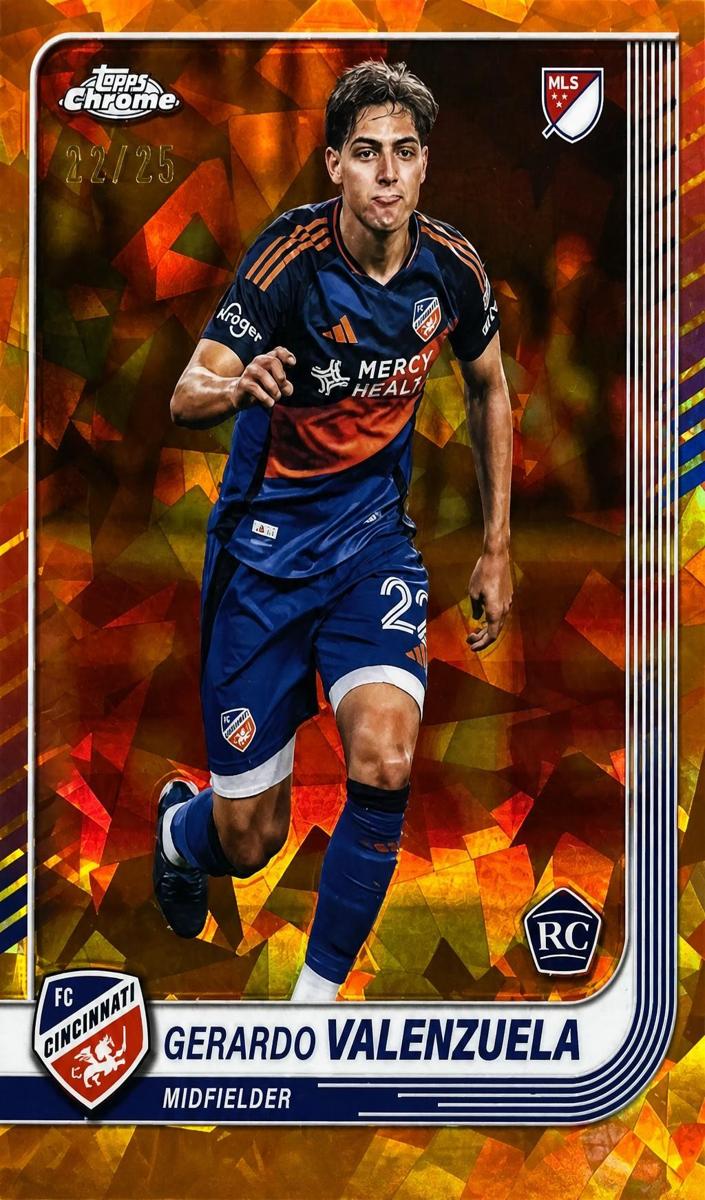 2025 Gerardo Valenzuela [Orange] #109