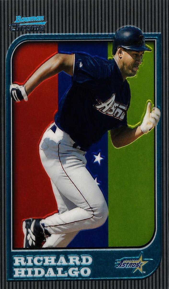 1997 Bowman Chrome Richard Hidalgo #110 card