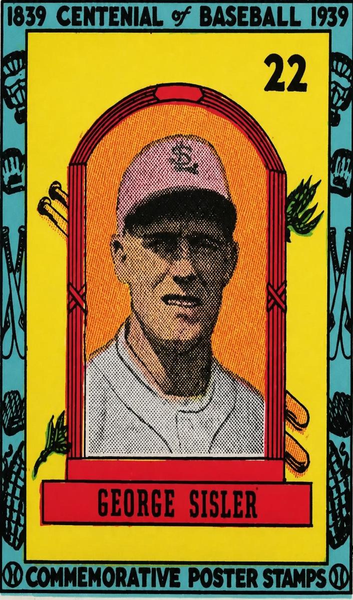 1939 George Sisler #22