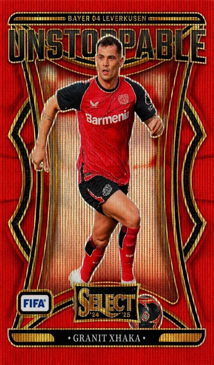 2024 Panini Select FIFA Granit Xhaka #9 card