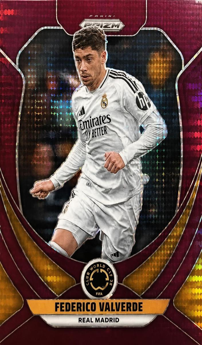2025 Panini Prizm FIFA Club World Cup Federico Valverde #160 card