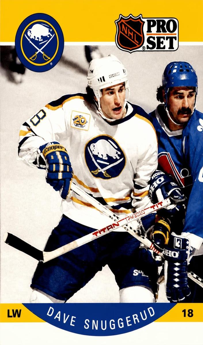 1990 Pro Set Dave Snuggerud #30 card