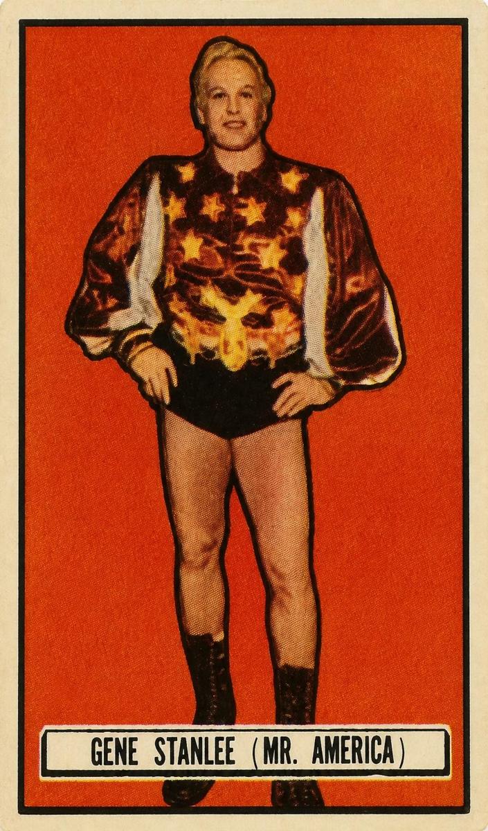 1951 Topps Ringside Gene Stanlee #17 card