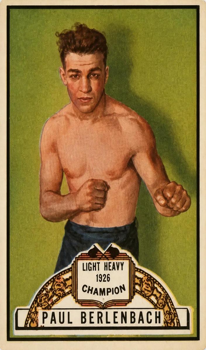 1951 Topps Ringside Paul Berlenbach #67 card