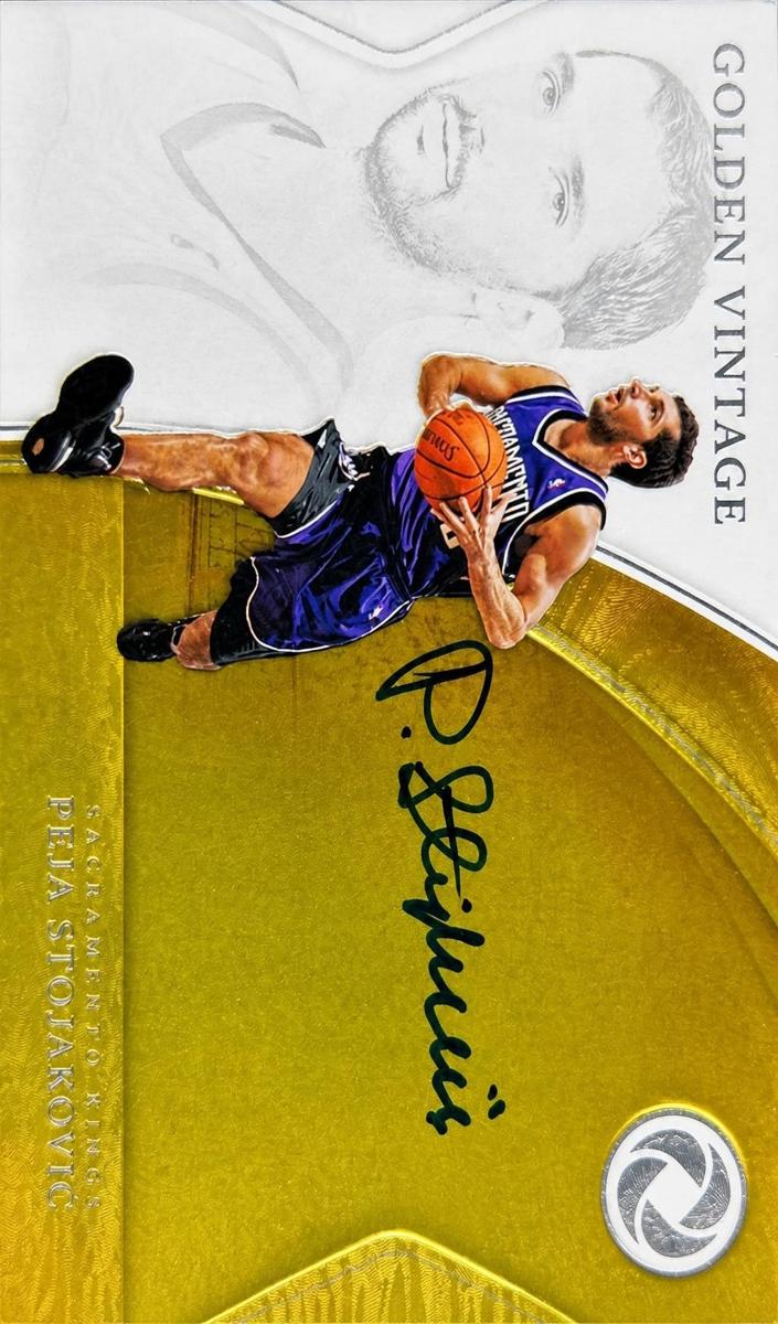 2018 Peja Stojakovic #GV-PJS