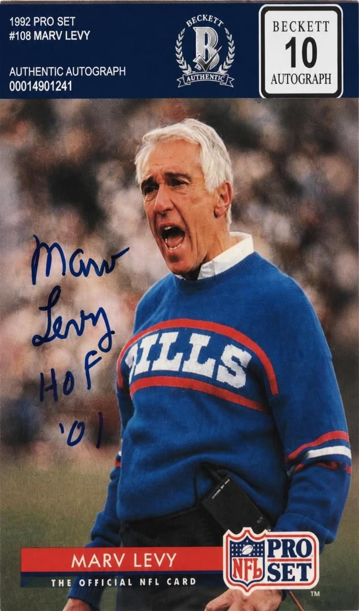 1992 Marv Levy #108