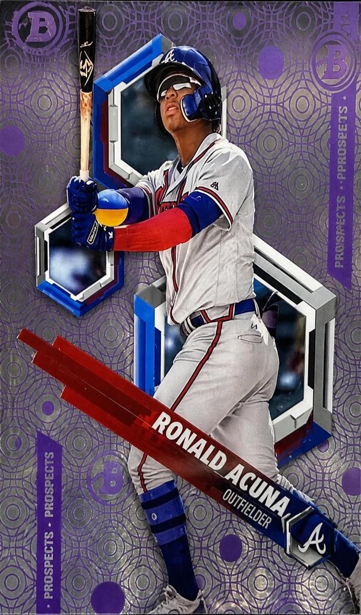 2018 Ronald Acuna Jr. [Purple Rainbow] #RA