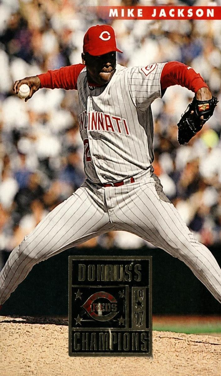 1996 Donruss Mike Jackson #523 card