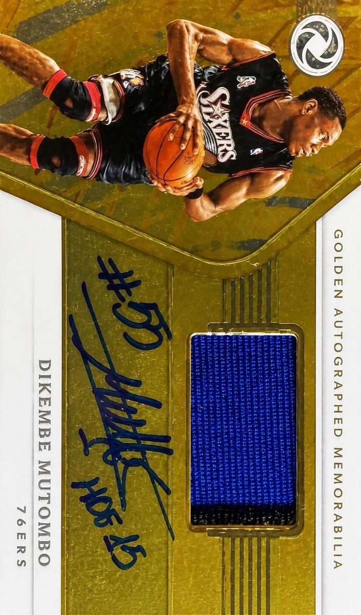 2018 Dikembe Mutombo #GA-DKM
