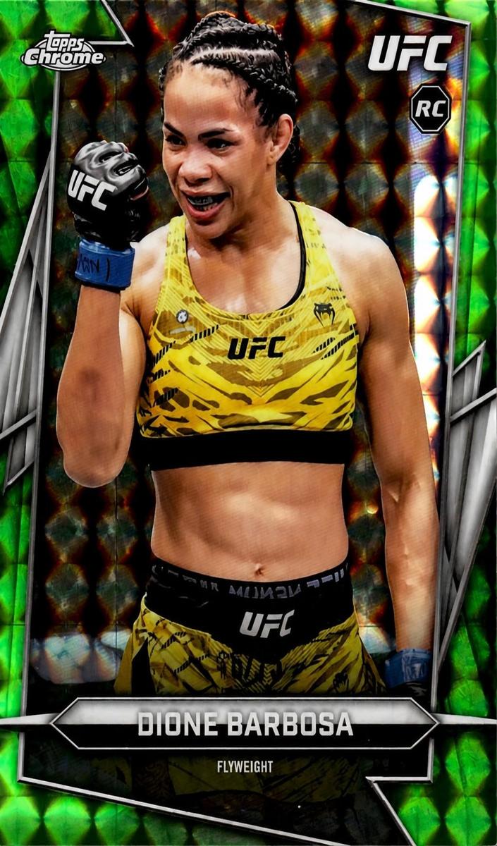 2026 Dione Barbosa [Green Geometric Refractor] #33