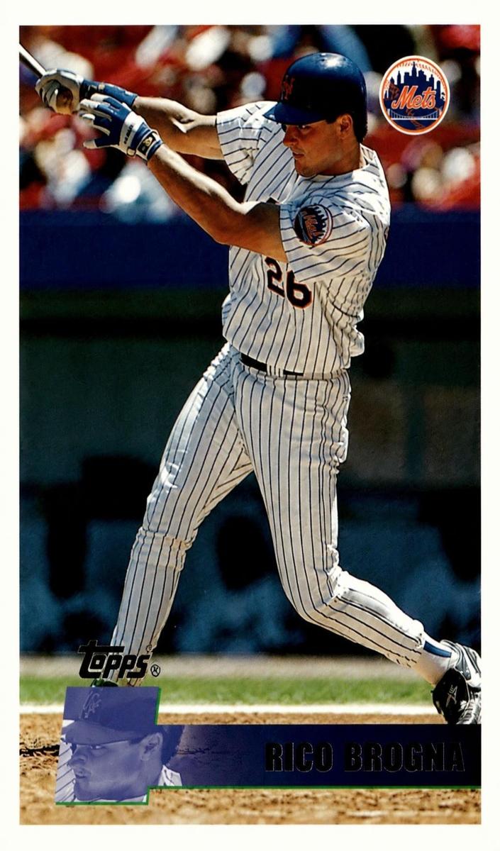 1996 Topps Rico Brogna #259 card