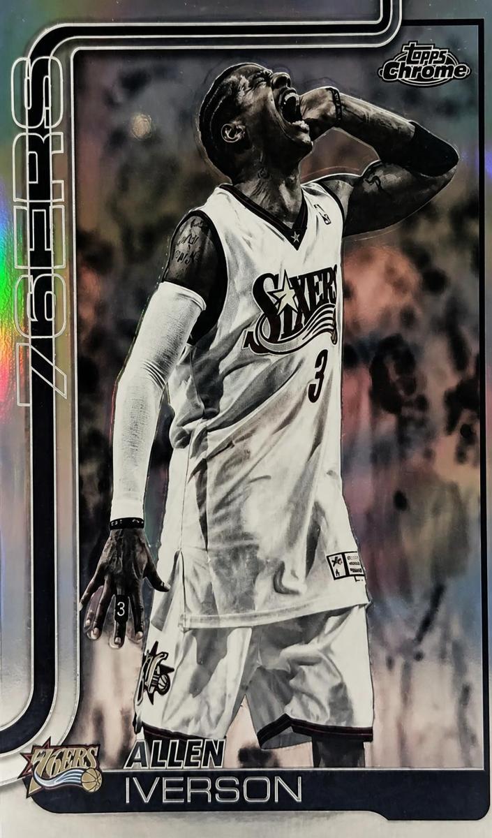 2025 Allen Iverson [Negative Refractor] #145