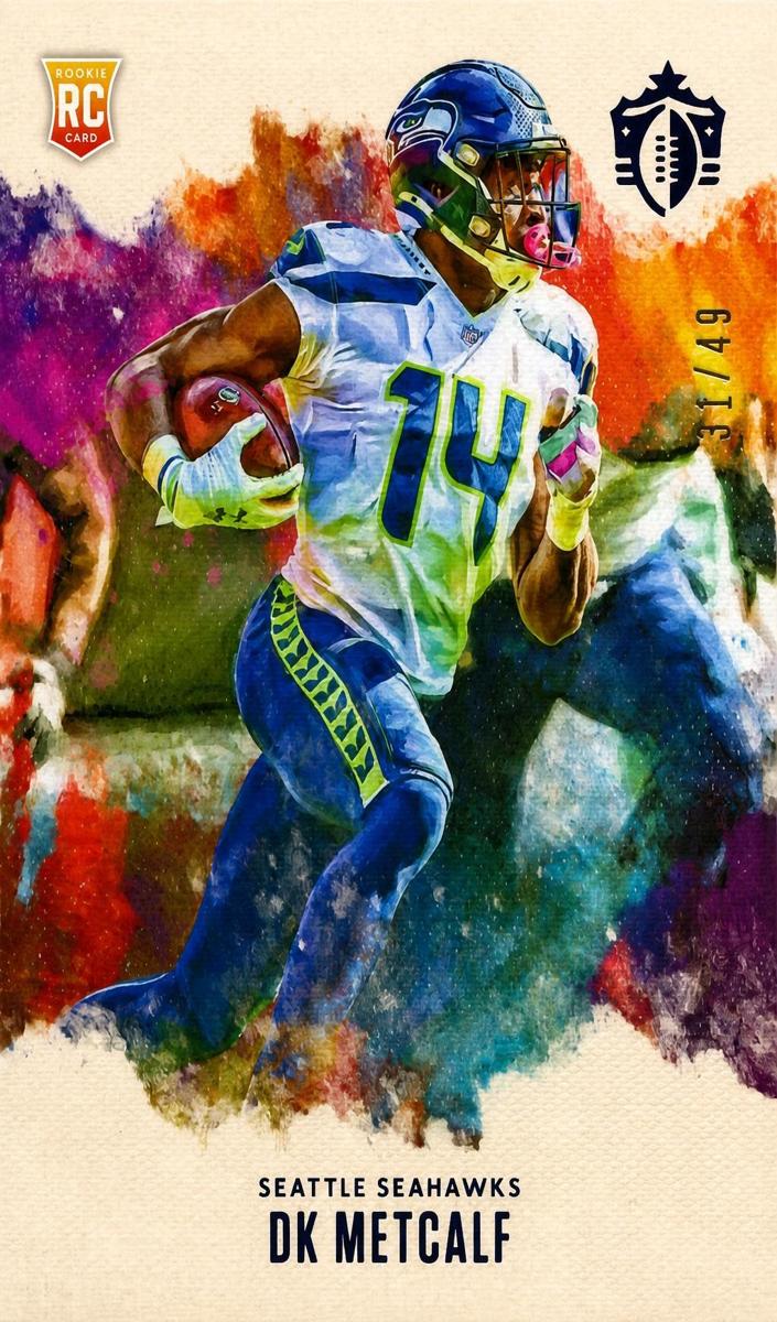 2019 DK Metcalf [Purple] #GK22