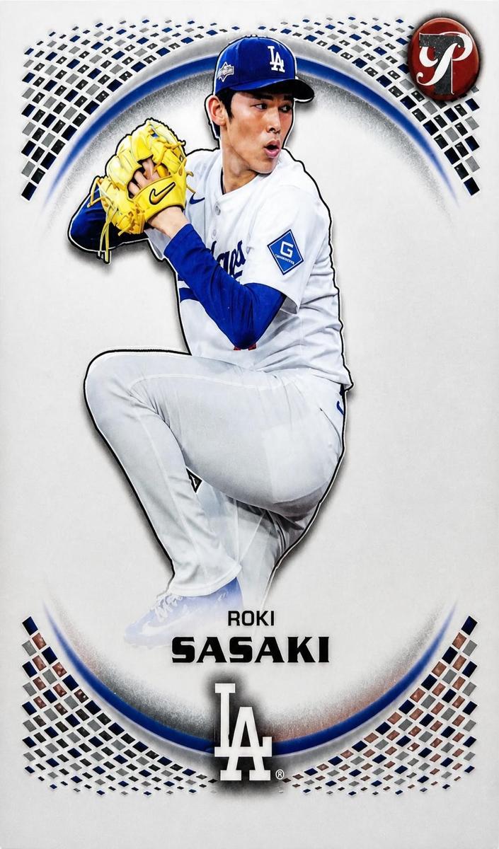 2026 Roki Sasaki [Paint the Corners Refractor] #185