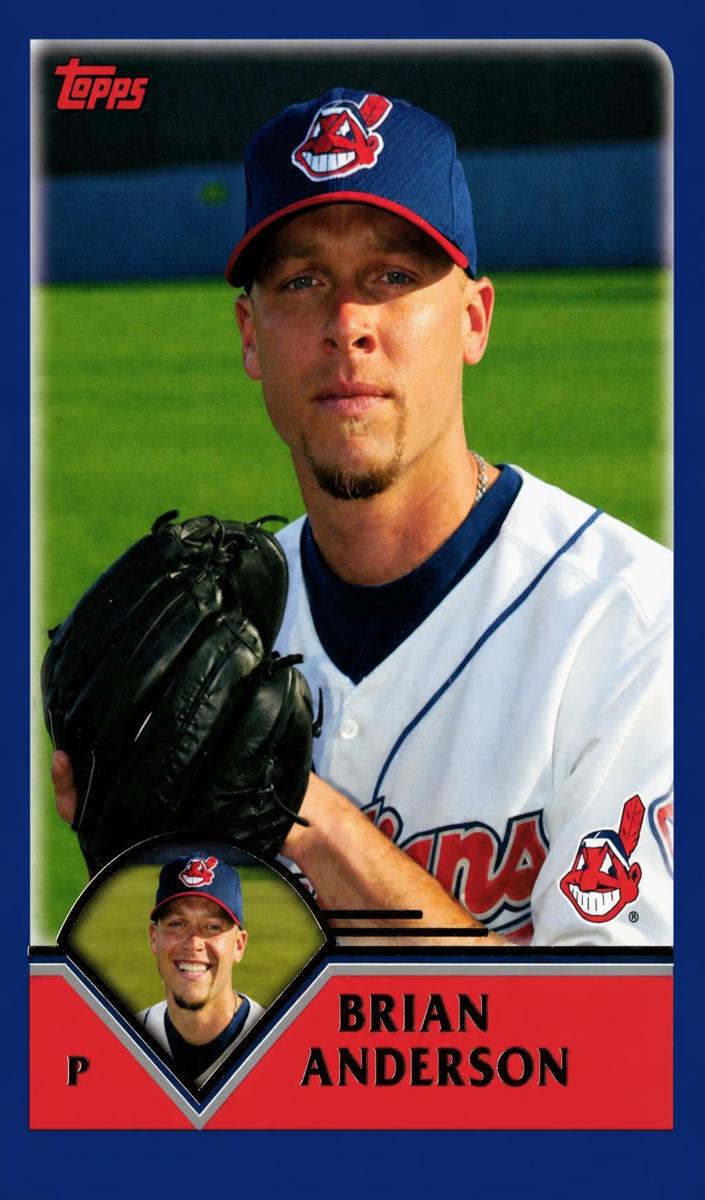 2003 Topps Brian Anderson #468 card