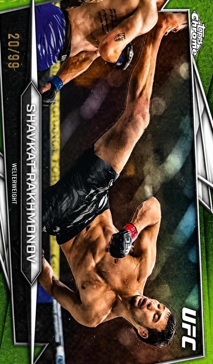 2026 Shavkat Rakhmonov [Green Refractor] #176