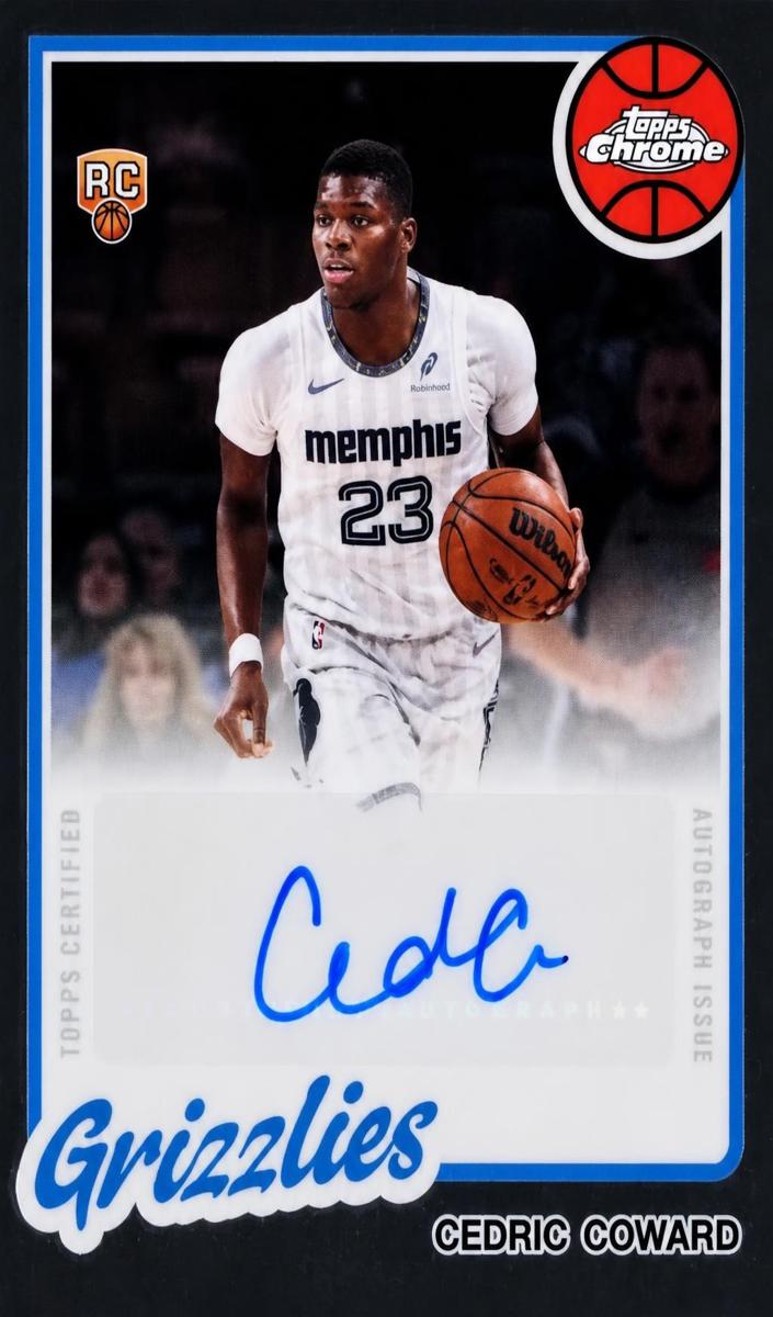 2025 Cedric Coward #80TBA-CC