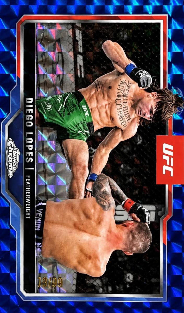 2025 Diego Lopes [Blue Geometric Refractor] #140