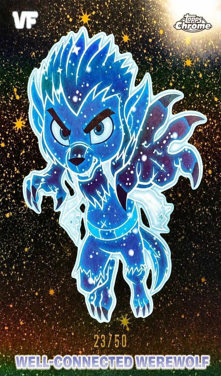 2026 Well-Connected Werewolf [Gold Refractor] #SH-18
