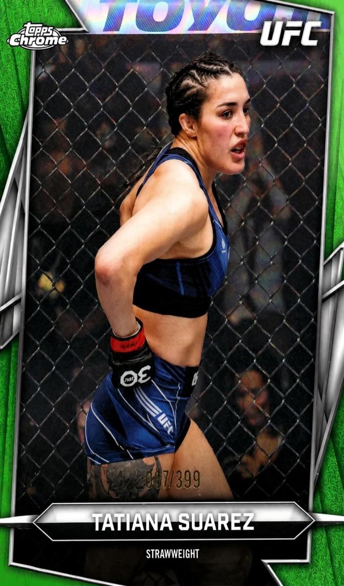 2026 Tatiana Suarez [Green Refractor] #92