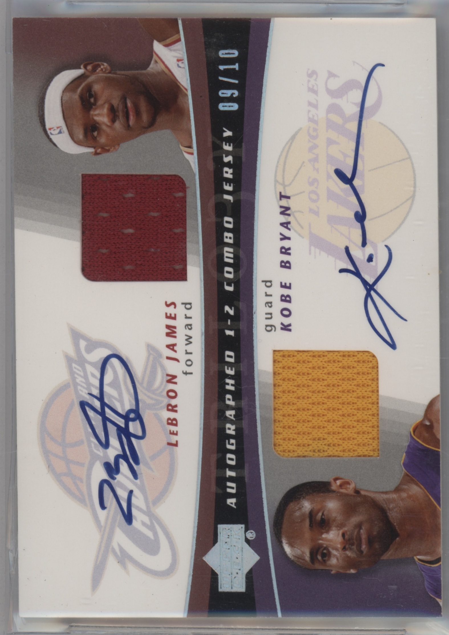 2004 LeBron James / Kobe Bryant #AUJ-JB