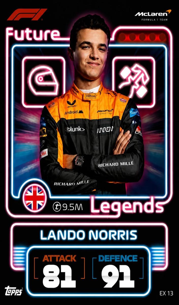 2022 Lando Norris #EX13