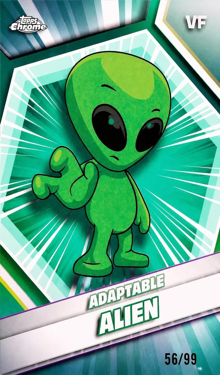 2026 Adaptable Alien [VF Green Refractor] #51