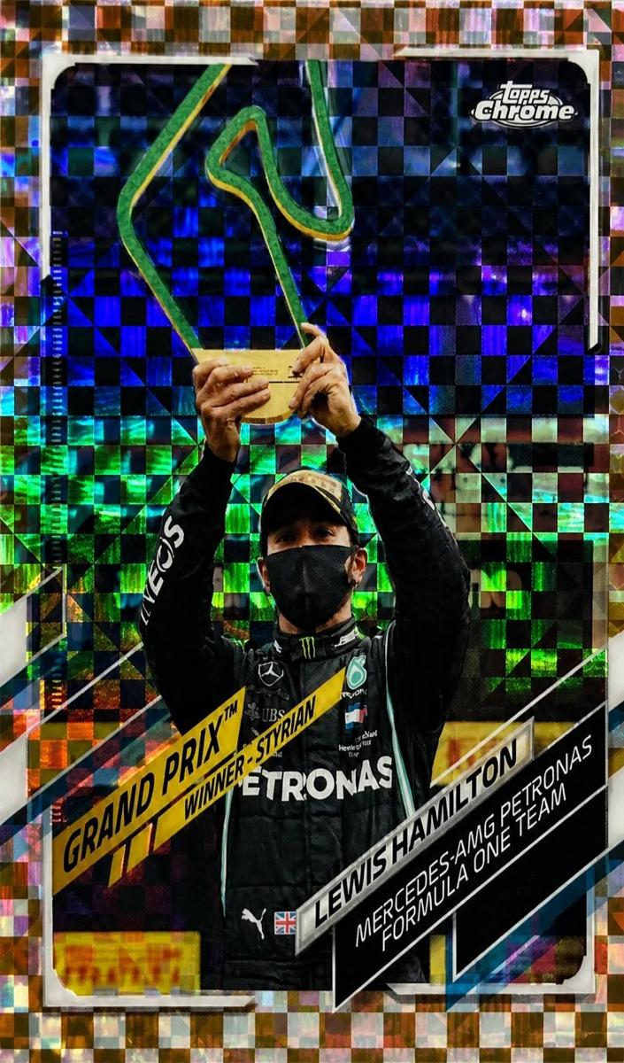 2021 Lewis Hamilton [Checker Flag Refractor] #139