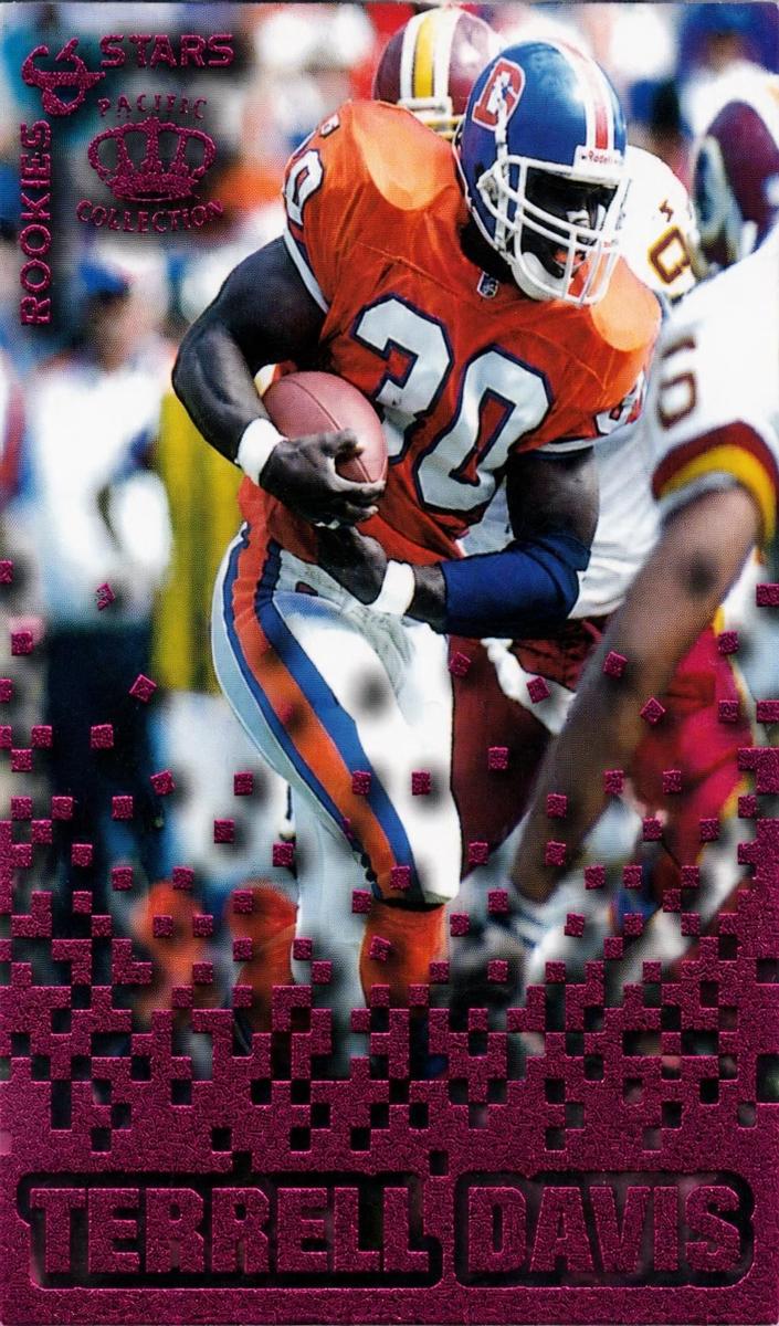 1995 Terrell Davis [Raspberry] #RS-12