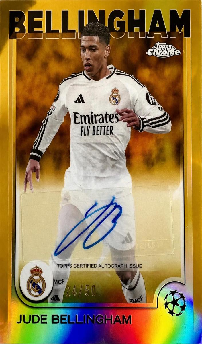 2024 Jude Bellingham [Gold Refractor] #CA-JB
