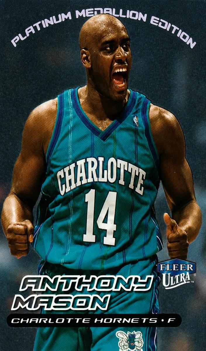 1999 Anthony Mason [Platinum Medallion] #111