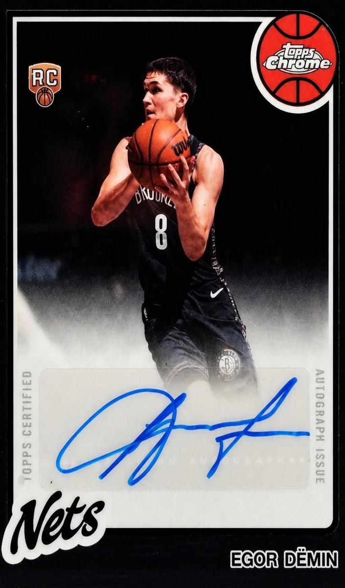 2025 Egor Demin #80TBA-ED