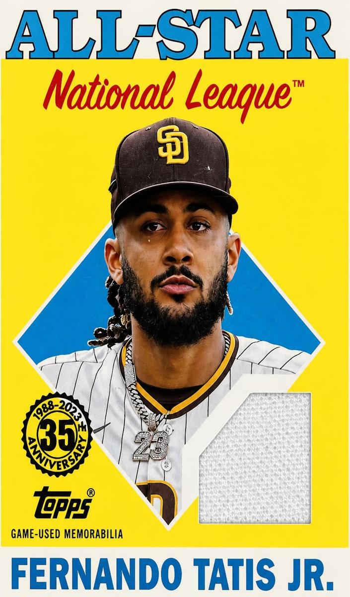 2023 Topps Fernando Tatis Jr. [Red] #88ASR-FT card