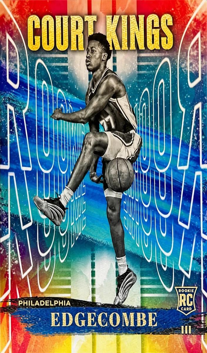 2025 Panini Court Kings VJ Edgecombe #167 card