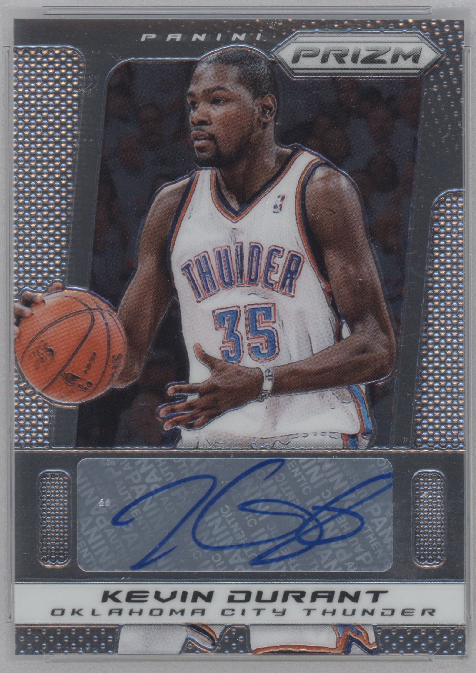 2013 Panini Prizm Kevin Durant [Silver] #142 card