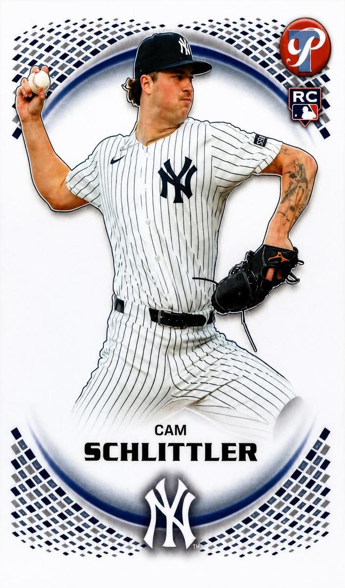 2026 Cam Schlittler [Paint the Corners Refractor] #14