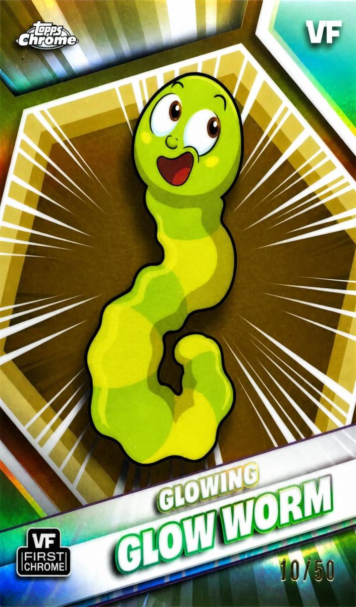 2026 Glowing Glow Worm [Gold Refractor] #84