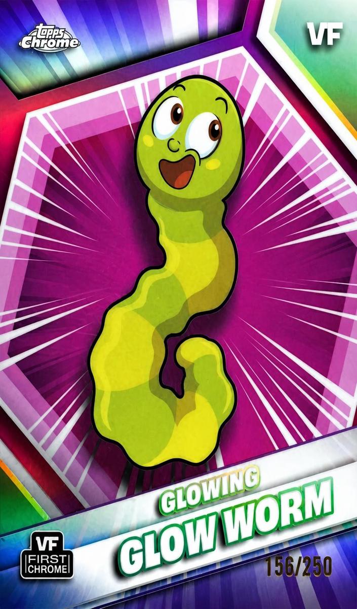 2026 Glowing Glow Worm [Pink Refractor] #84