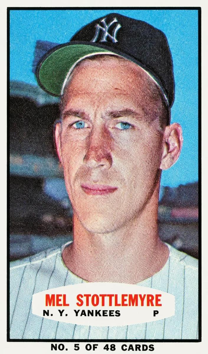 1966 Mel Stottlemyre #5